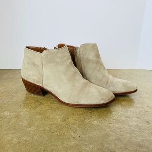Sam Edelman booties in taupe suede